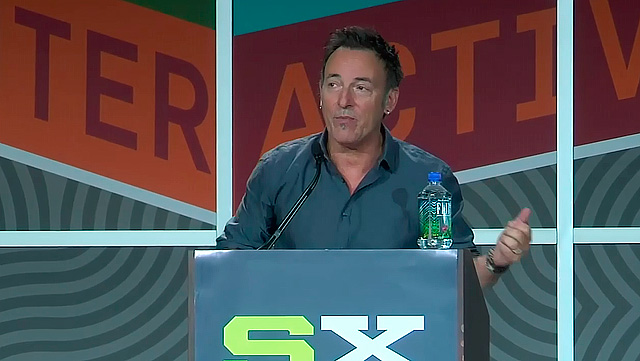 Bruce Springsteen's SXSW 2012 Keynote Speech video ekrānšāviņš.